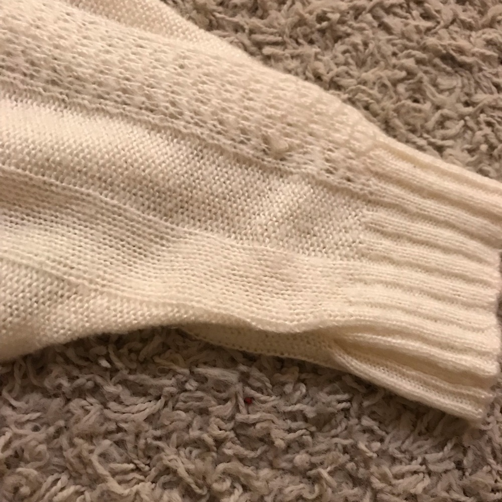 Cream colored sweater
